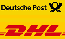 Versand per Deutsche Post bzw. DHL