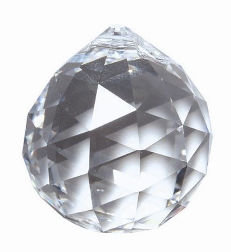 Kristall Kugel, bleifrei, 20 mm