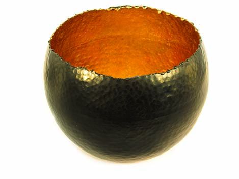 Goldlicht - Teelicht, ca. 30 cm Durchmesser