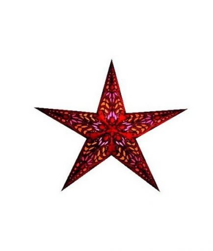 starlightz® Leuchtstern mercury red