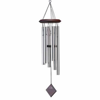 Woodstock - Encore Collection - Windspiel Chimes of Pluto, silber, 68,6cm