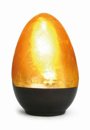 Goldlicht - Safe, Teelichtschale, bronzen/golden