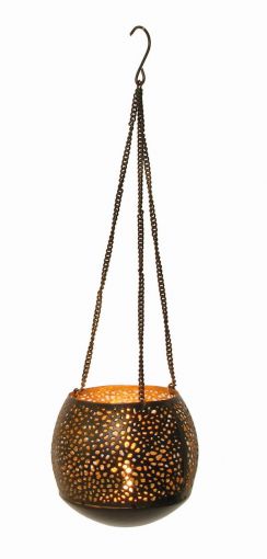 Creative Tealights - Hnger, Innen gold