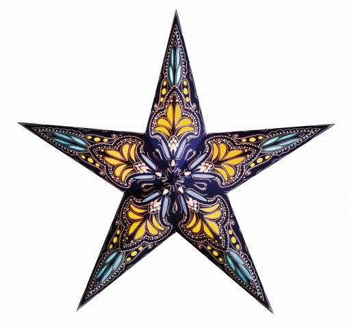 starlightz® Leuchtstern jaipur blue/yellow