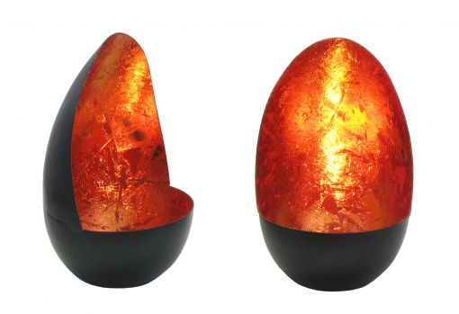 Creative Tealights Fancy orange, gro