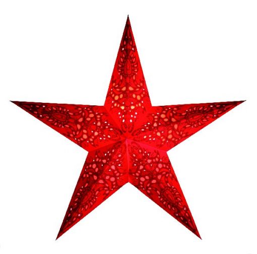 starlightz® Leuchtstern mono red