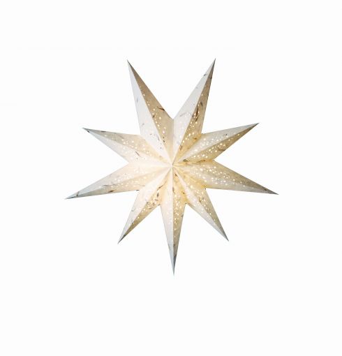 starlightz Leuchtstern spumante white mit Verstromung