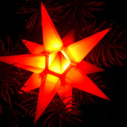 Leuchtstern StarLED Single orange