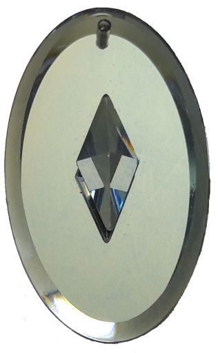 Anhnger, ca. 50 mm, verspiegelt
