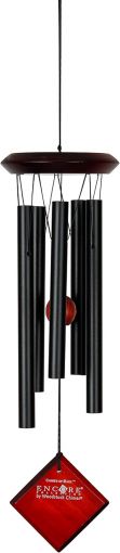 Woodstock - Encore Collection - Windspiel Chimes of Mars, schwarz, 43,2cm