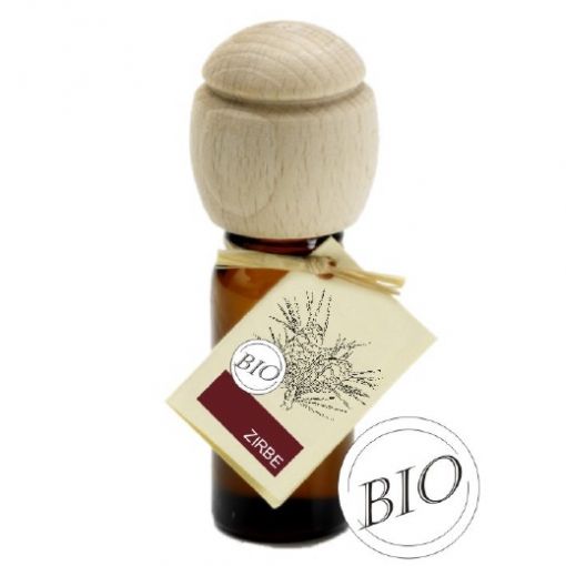Zirbell 2x 10ml Duftl mit Buchholzkopf als Dufttrger