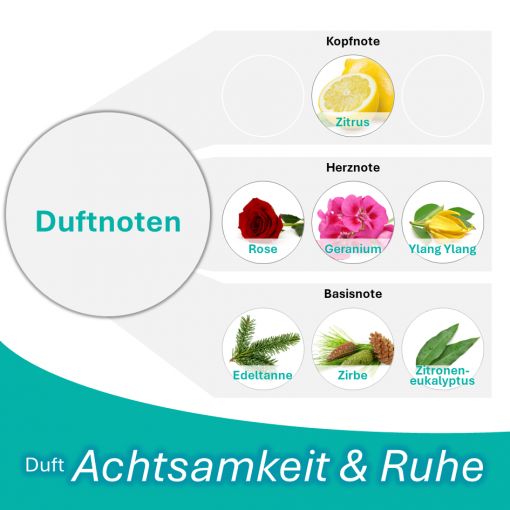 SET Achtsamkeit&Ruhe- Duftl 10ml mit Buchenspne im Geschenkttchen