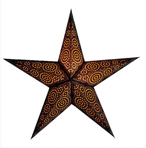 starlightz Leuchtstern marrakesh brown/yellow
