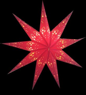 Leuchtstern mirissa, rot