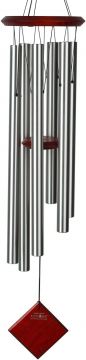 Woodstock - Encore Collection - Windspiel Chimes of Earth, silber, 94cm