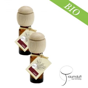 Zirbell 2x 10ml Duftl mit Buchholzkopf als Dufttrger